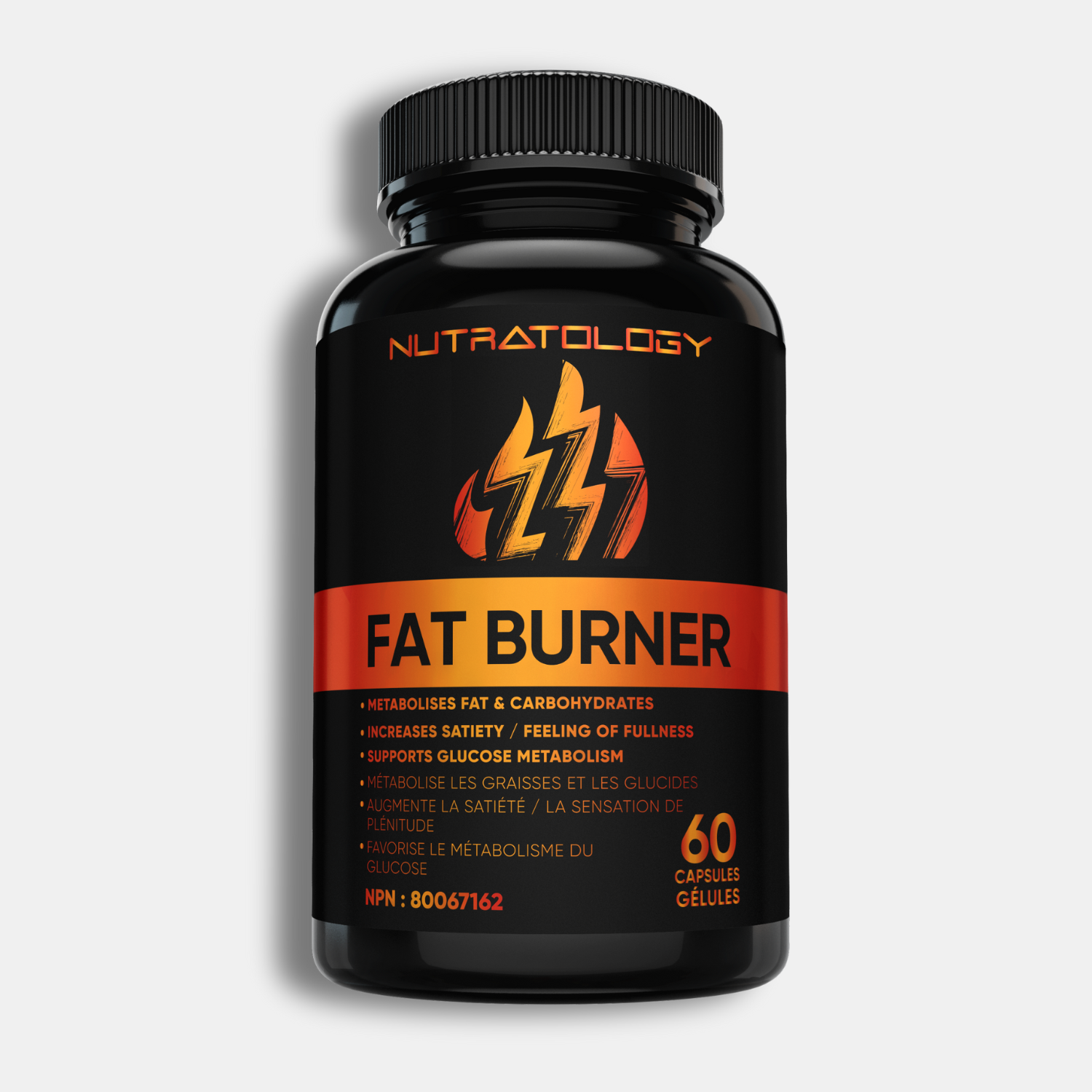 Nutratology Fat Burner - 60 Capsules - Keto-Friendly