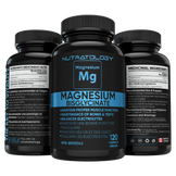 Nutratology Magnesium Bisglycinate for Muscle Relaxation - 120 Capsules
