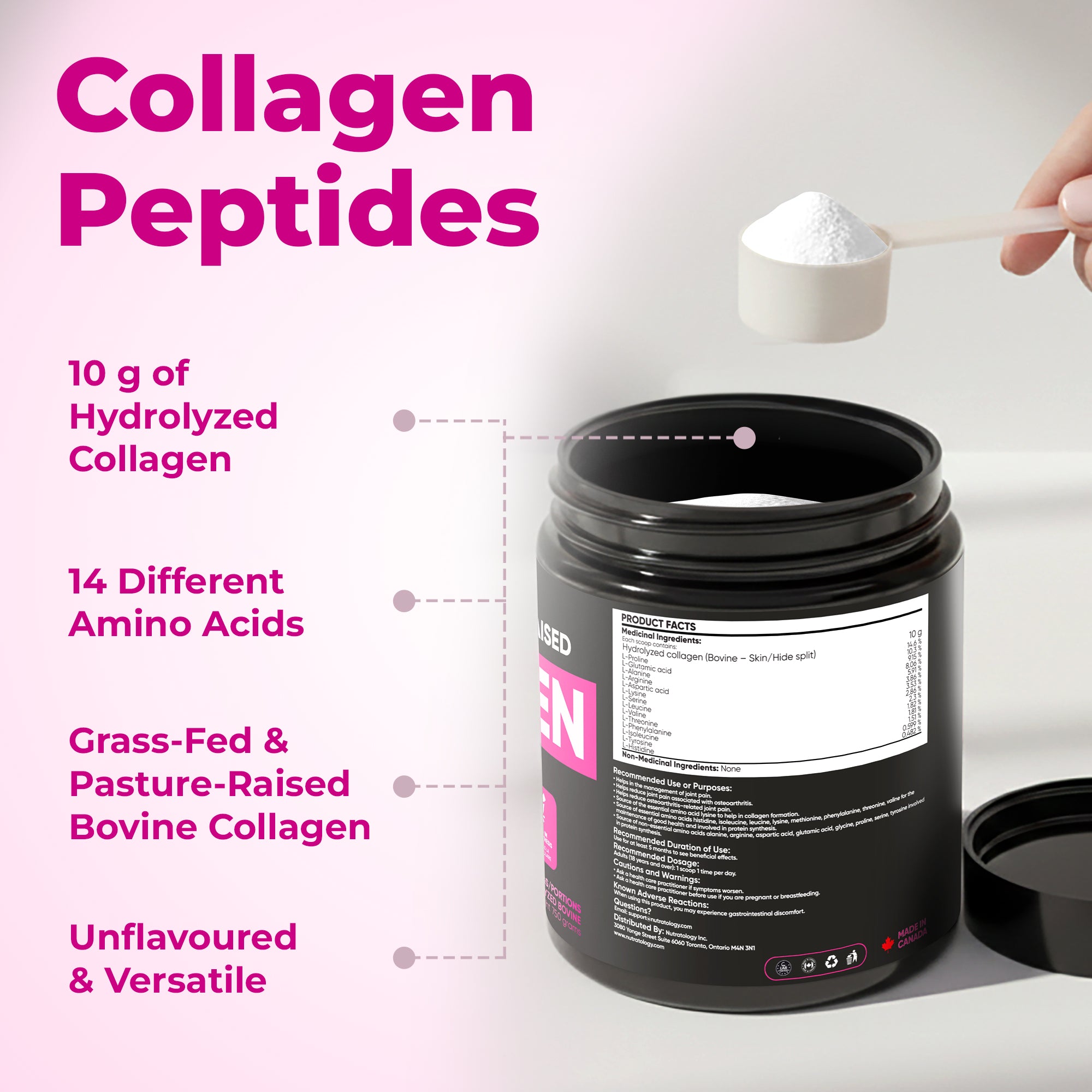 Nutratology collagen supplement for skin and joints