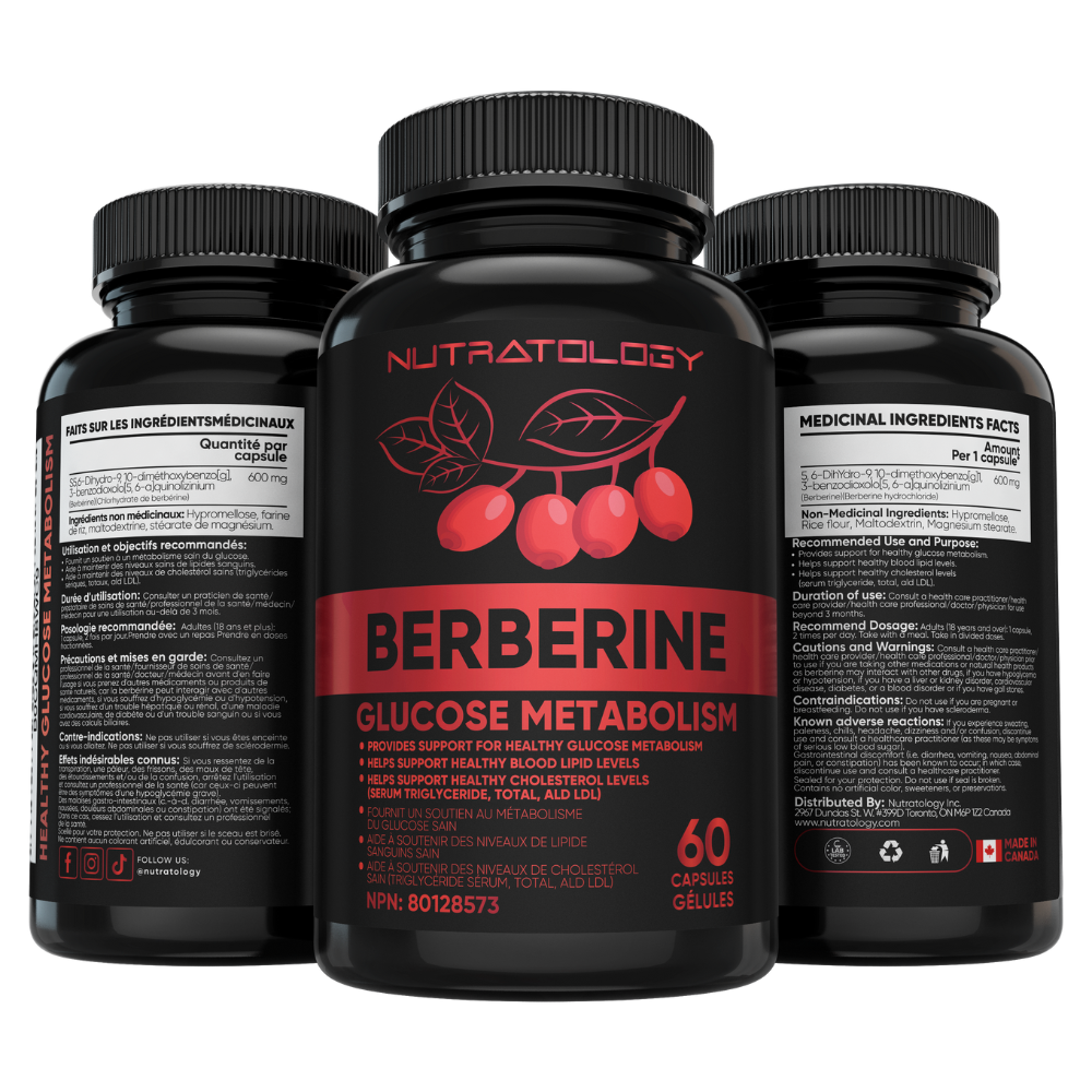 Nutratology Berberine - 60 Capsules