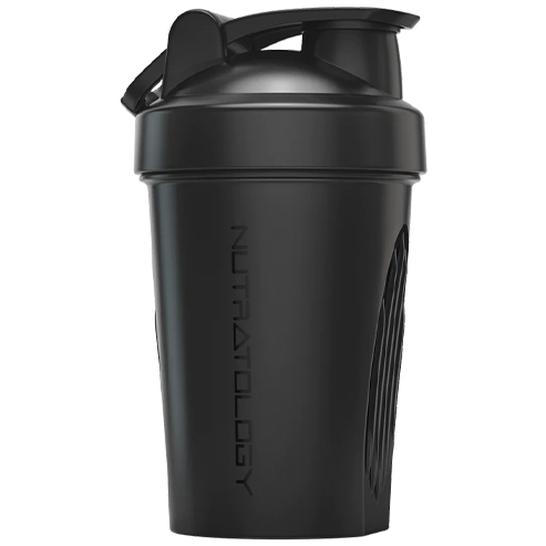 Protein Shaker Bottle with Wire Whisk Blender Ball + Powder Funnel - 400 ML