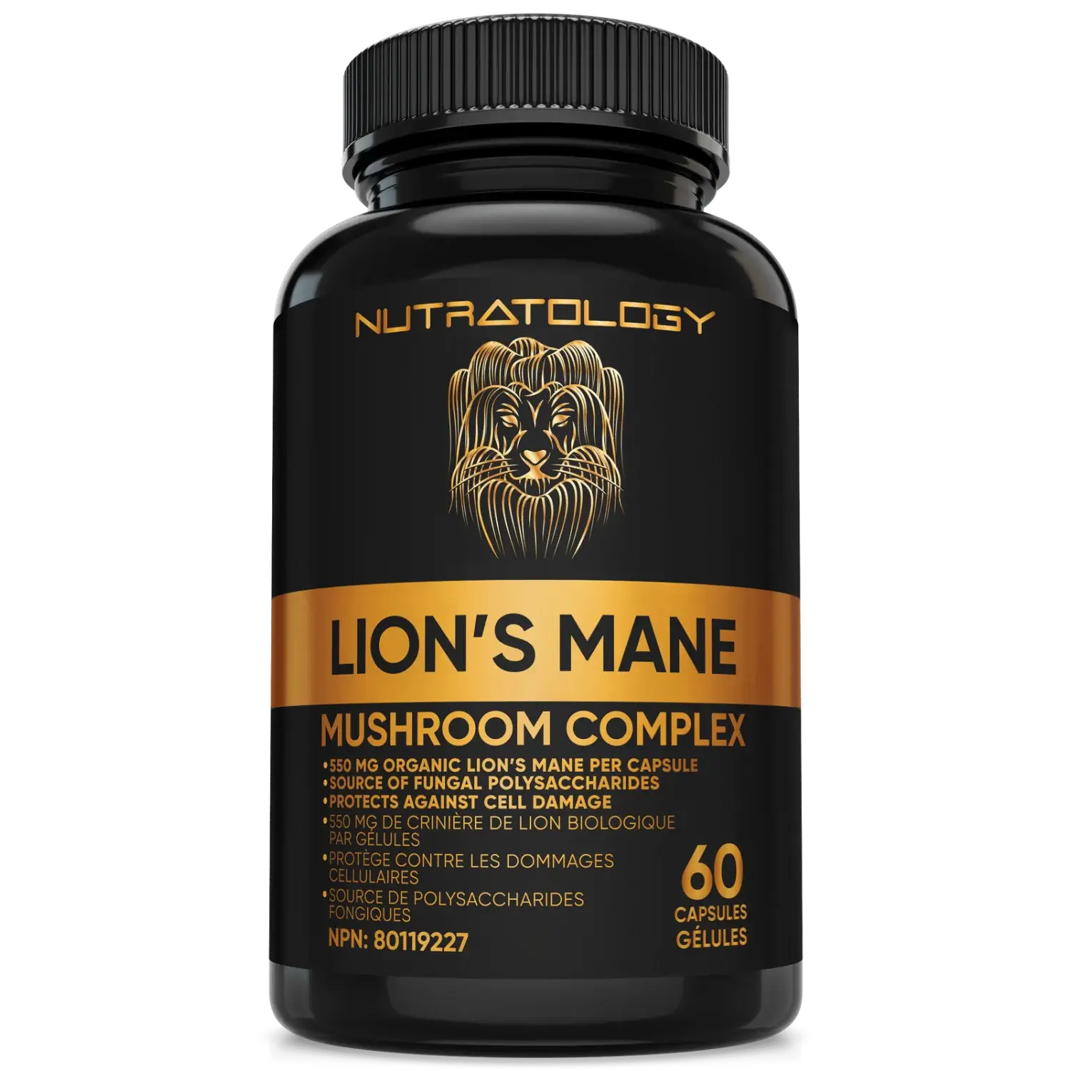 Nutratology Lion's Mane Mushroom Supplement - Lion's Mane Supplement
