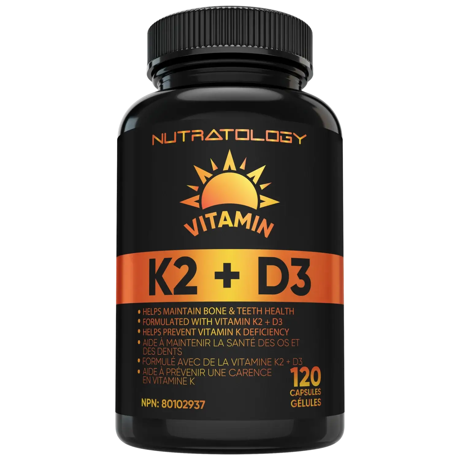 Nutratology Vitamin D3 And K2 Supplement - Vitamin D3 With K2 Supplement - Vitamin K2 D3