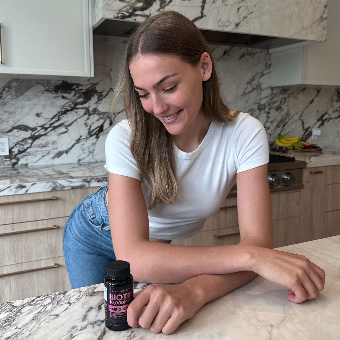 Nutratology Biotin Hair, Skin & Nail Support - 60 Capsules