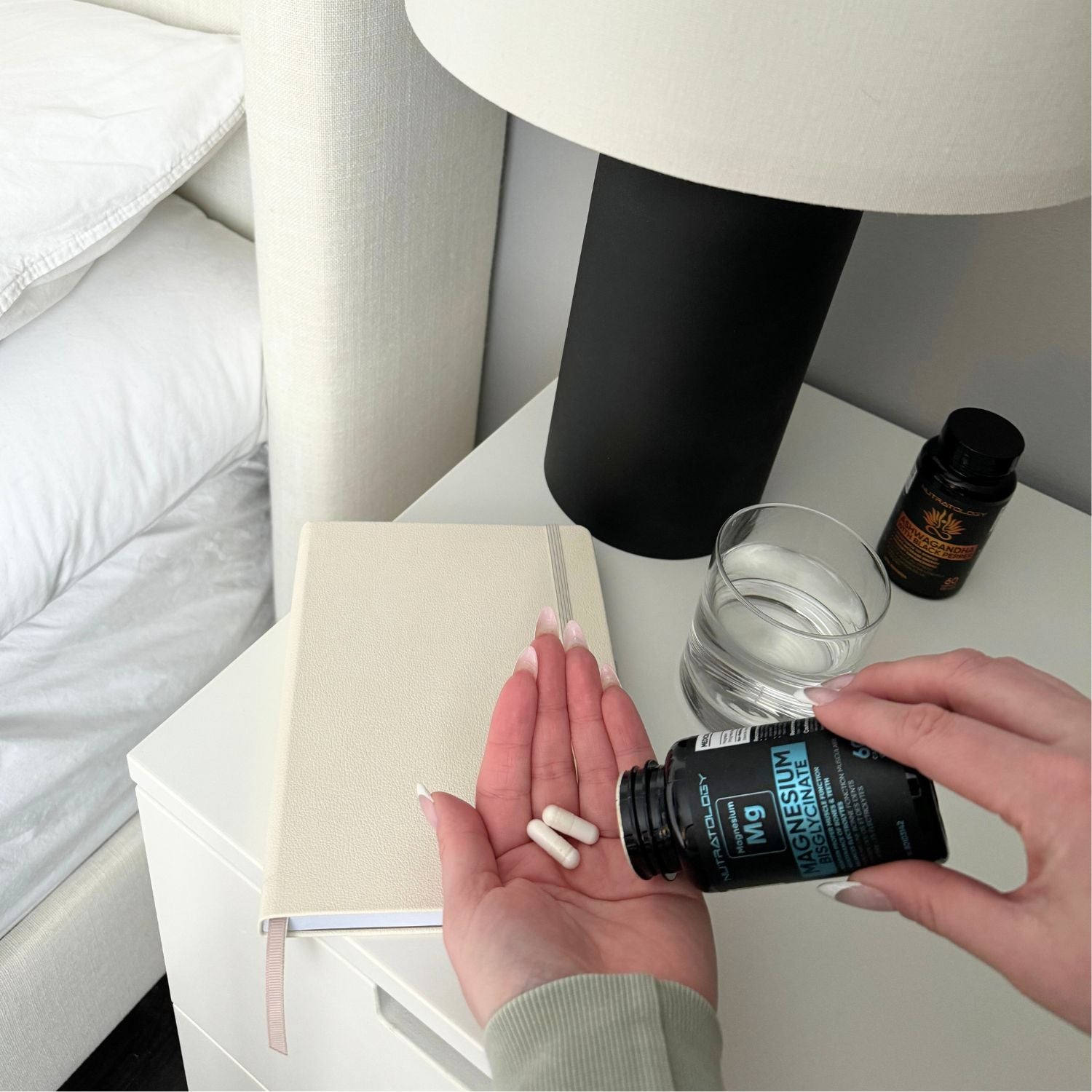 Nutratology Magnesium Bisglycinate for Muscle Relaxation - 120 Capsules