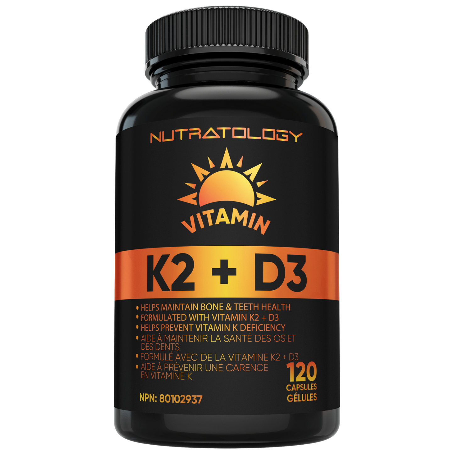 Vitamin K2 + D3 - 120 Ct