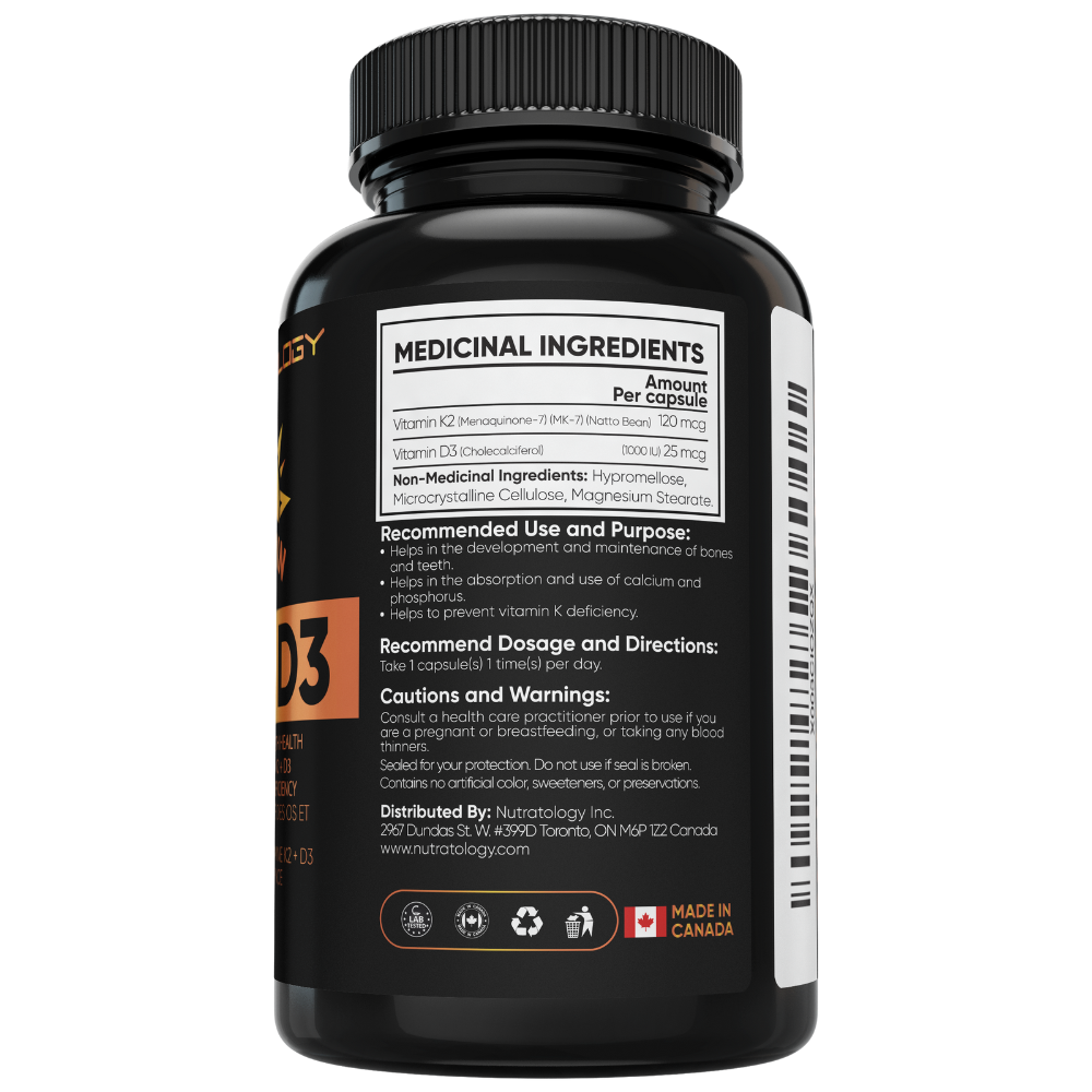 Vitamin K2 + D3 - 30 Ct