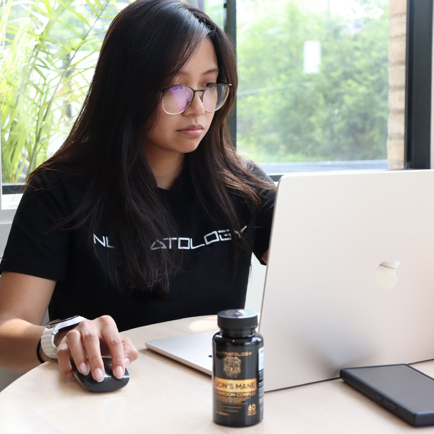 Nutratology Organic Lion's Mane Mushroom Complex - 60 Capsules