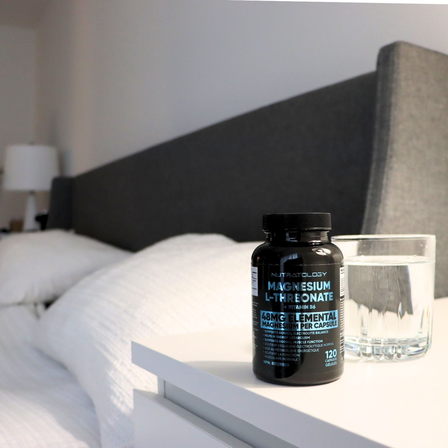 Nutratology Magnesium L-Threonate + Vitamin B6 - 120 Capsules