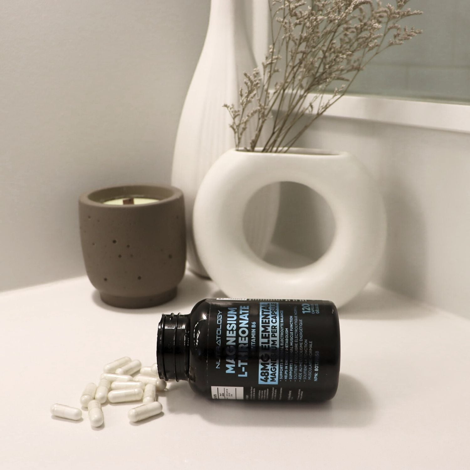 Nutratology Magnesium L-Threonate + Vitamin B6 - 120 Capsules