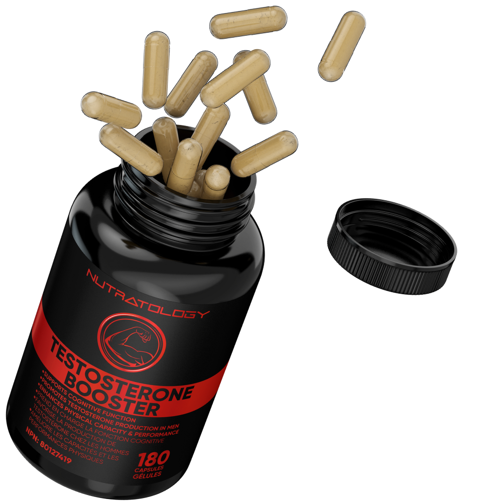 Nutratology Testosterone Booster Supplement - Testosterone Supplement - Natural Testosterone Supplement
