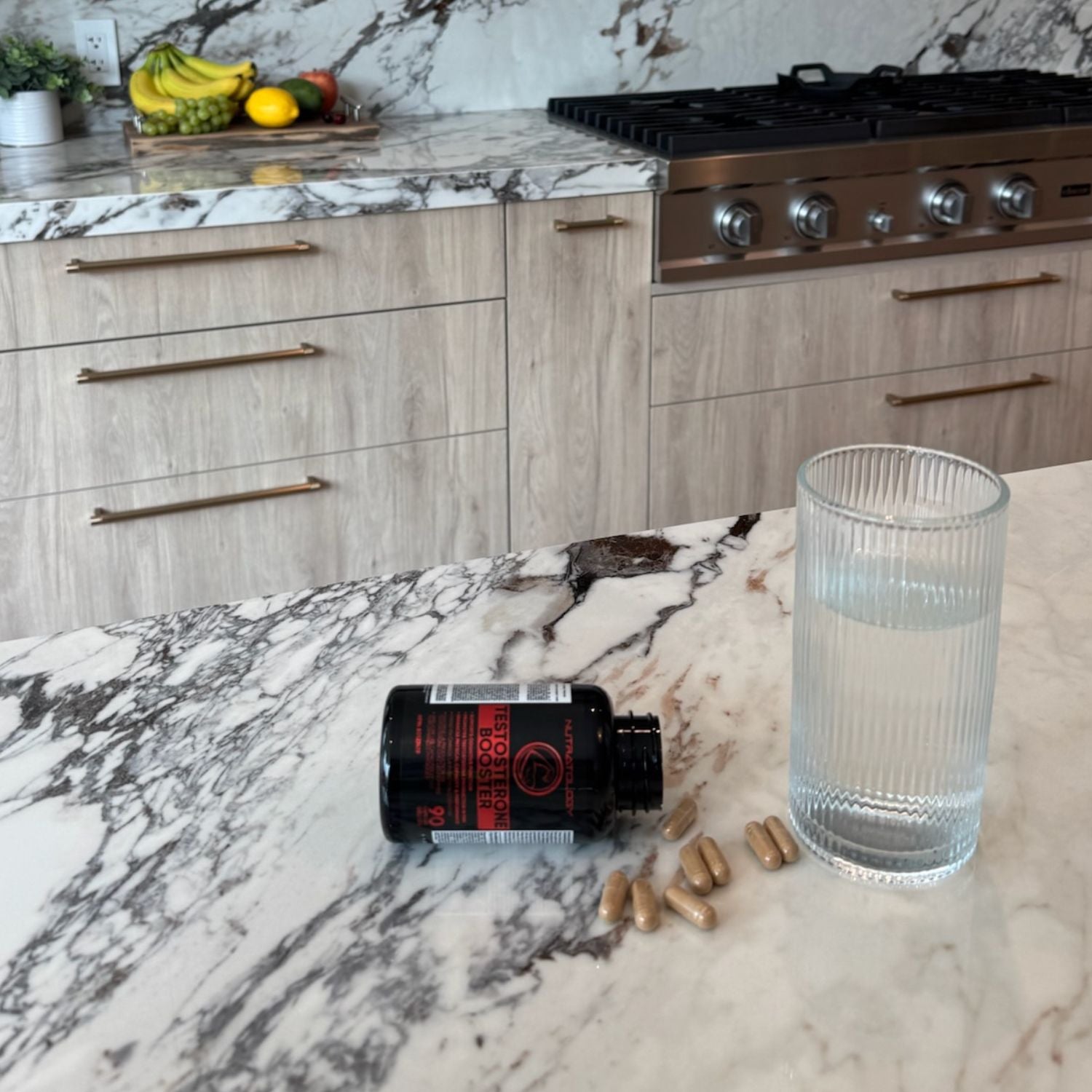 Nutratology Testosterone Booster for Men - 90 Capsules