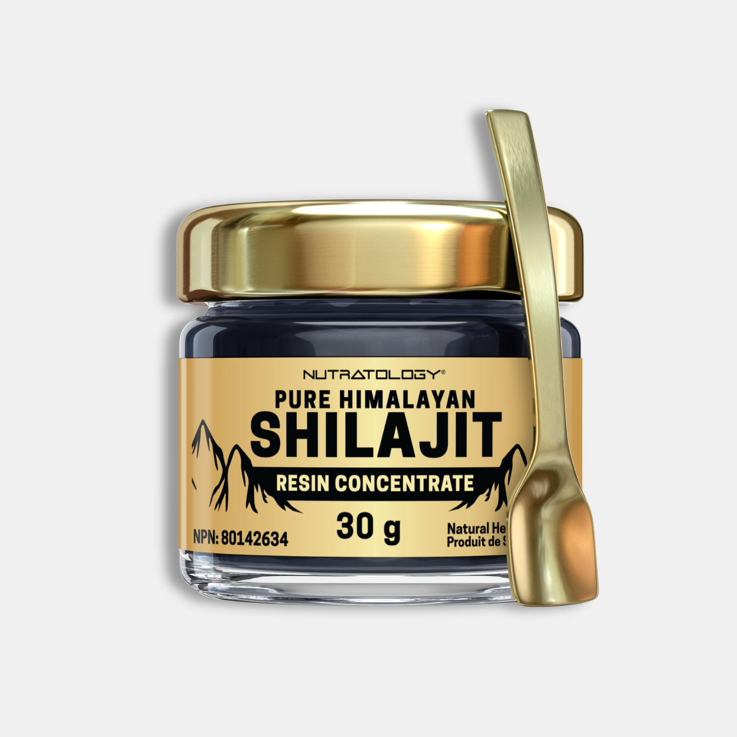 Pure Himalayan Shilajit Resin 30g by Nutratology