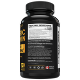Nutratology Organic Turmeric Curcumin Supplement - Bioperine Supplement - Turmeric With Black Pepper