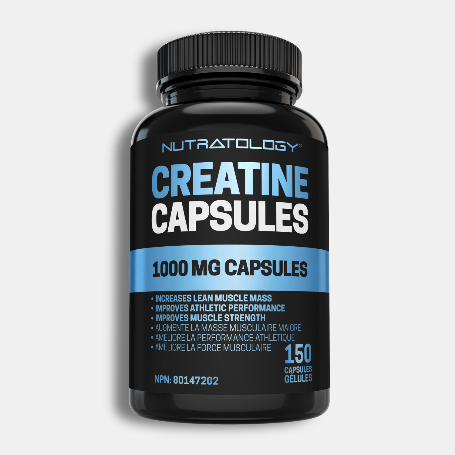 Nutratology Creatine Monohydrate - 150 Capsules