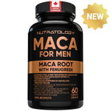 Nutratology Maca Root With Fenugreek for Men - 60 Capsules