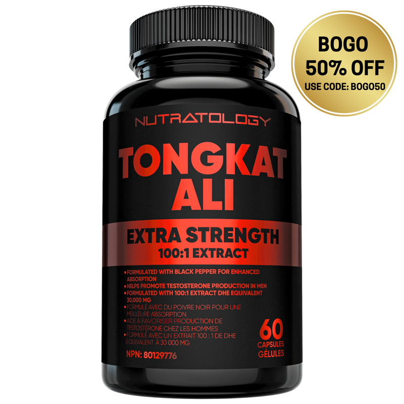 Nutratology Tongkat Ali Supplement For Men - 60 Capsules