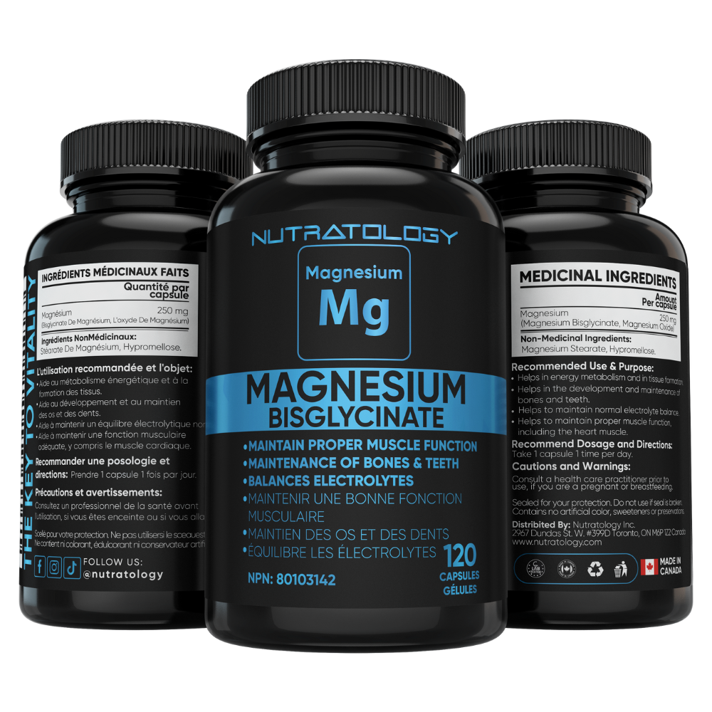 Vegan Magnesium Bisglycinate In Canada 120 Caps Nutratology Vegan Magnesium Bisglycinate In Canada 120 Caps Nutratology