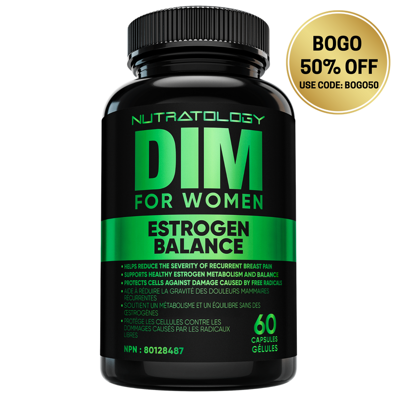 Nutratology DIM Supplement For Women - 60 Capsules