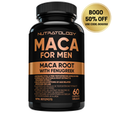 Nutratology Maca Root With Fenugreek for Men - 60 Capsules