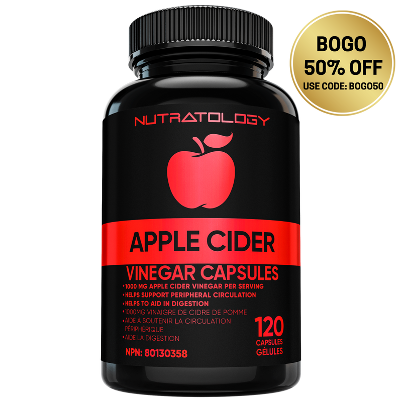 Nutratology Keto Friendly ACV Capsules - 120 Capsules