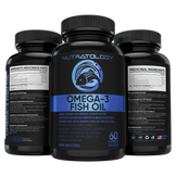 Nutratology Triple Strength Omega 3 Fish Oil - 60 capsules