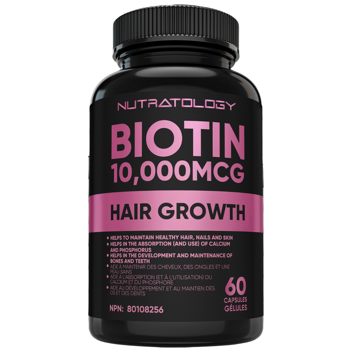 Biotin Hair & Nail Supplement | Nutratology