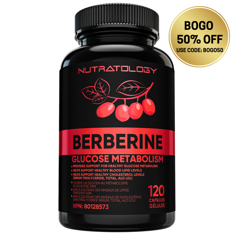 Nutratology Berberine - 120 Capsules