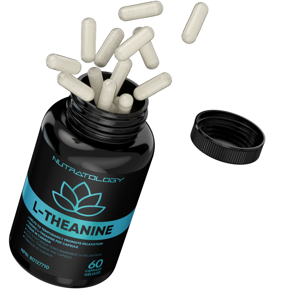 Nutratology L-Theanine Supplement - Supplements For Anxiety - Calming Supplements