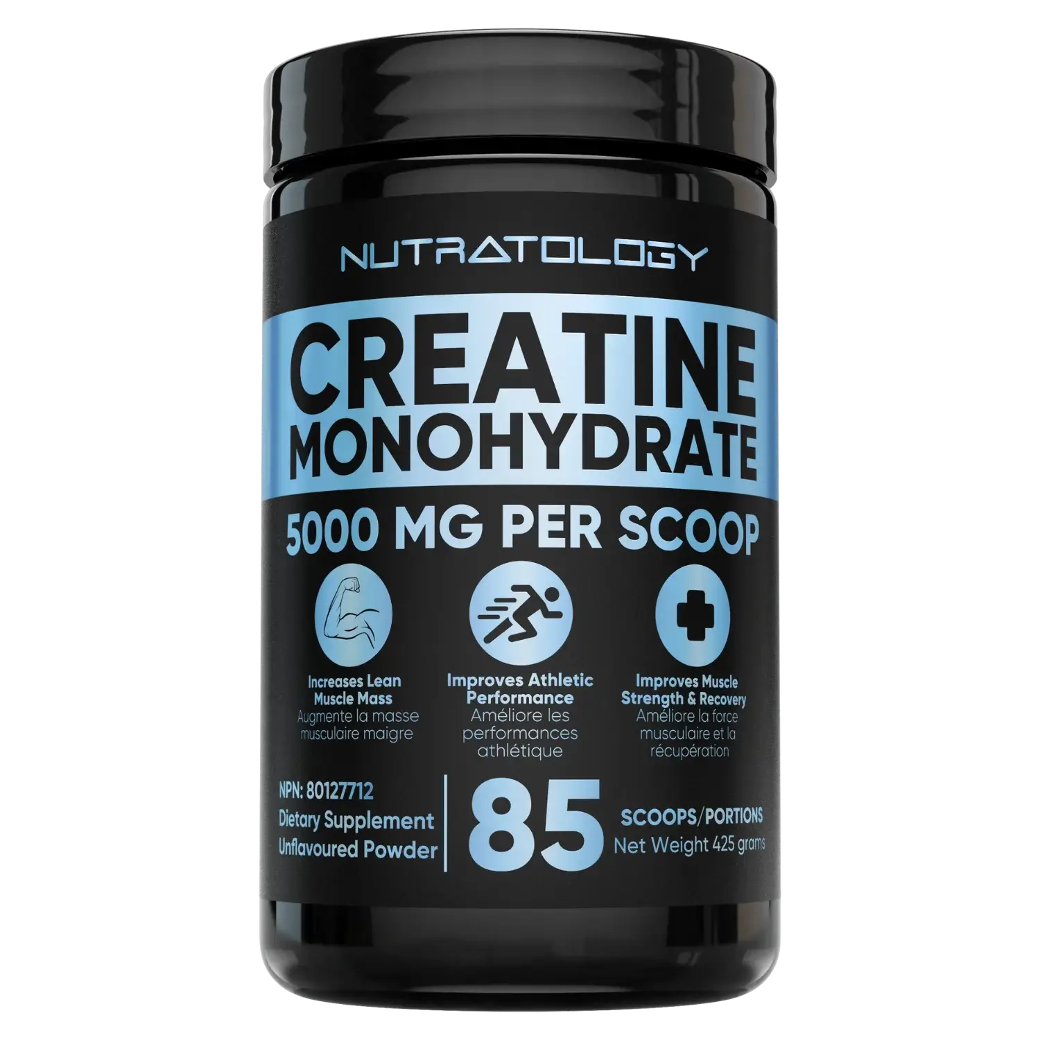 Nutratology Micronized Creatine Monohydrate - 425 G 85 Servings