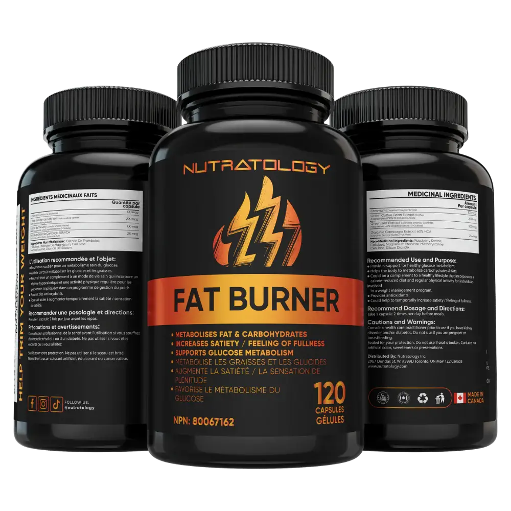 Nutratology Keto-Friendly Fat Burner - Fat Burning Supplement - Thermogenic Fat Burner