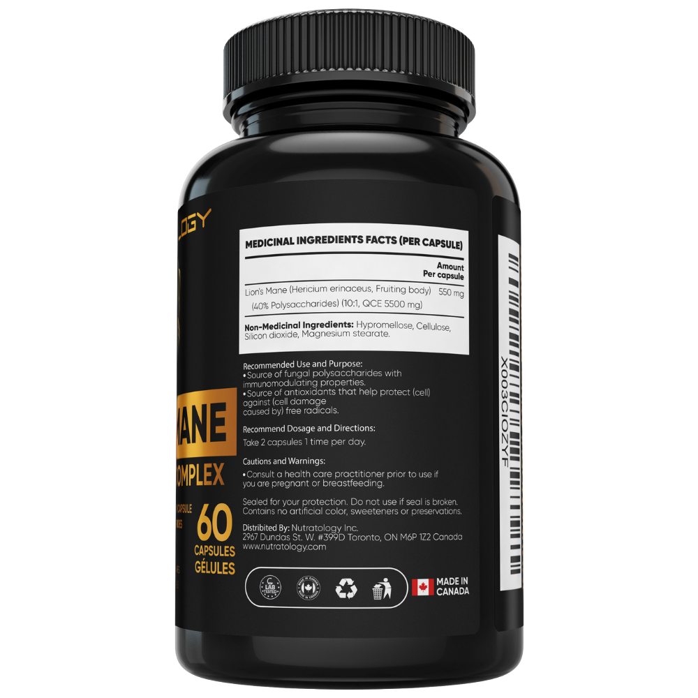 Lion's Mane Mushroom Complex - 120 Count