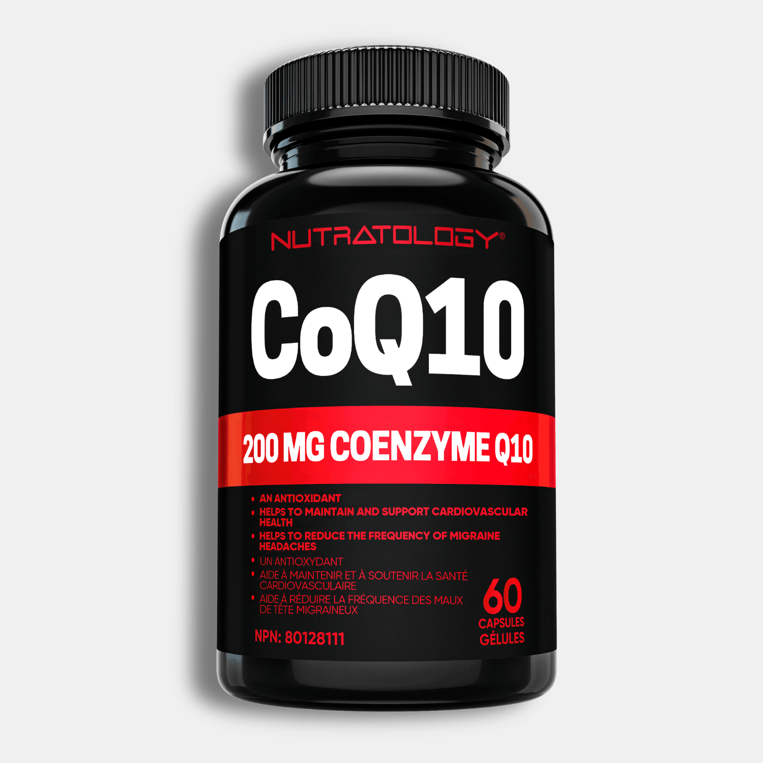 Nutratology CoQ10 Supplement - 60 Capsules