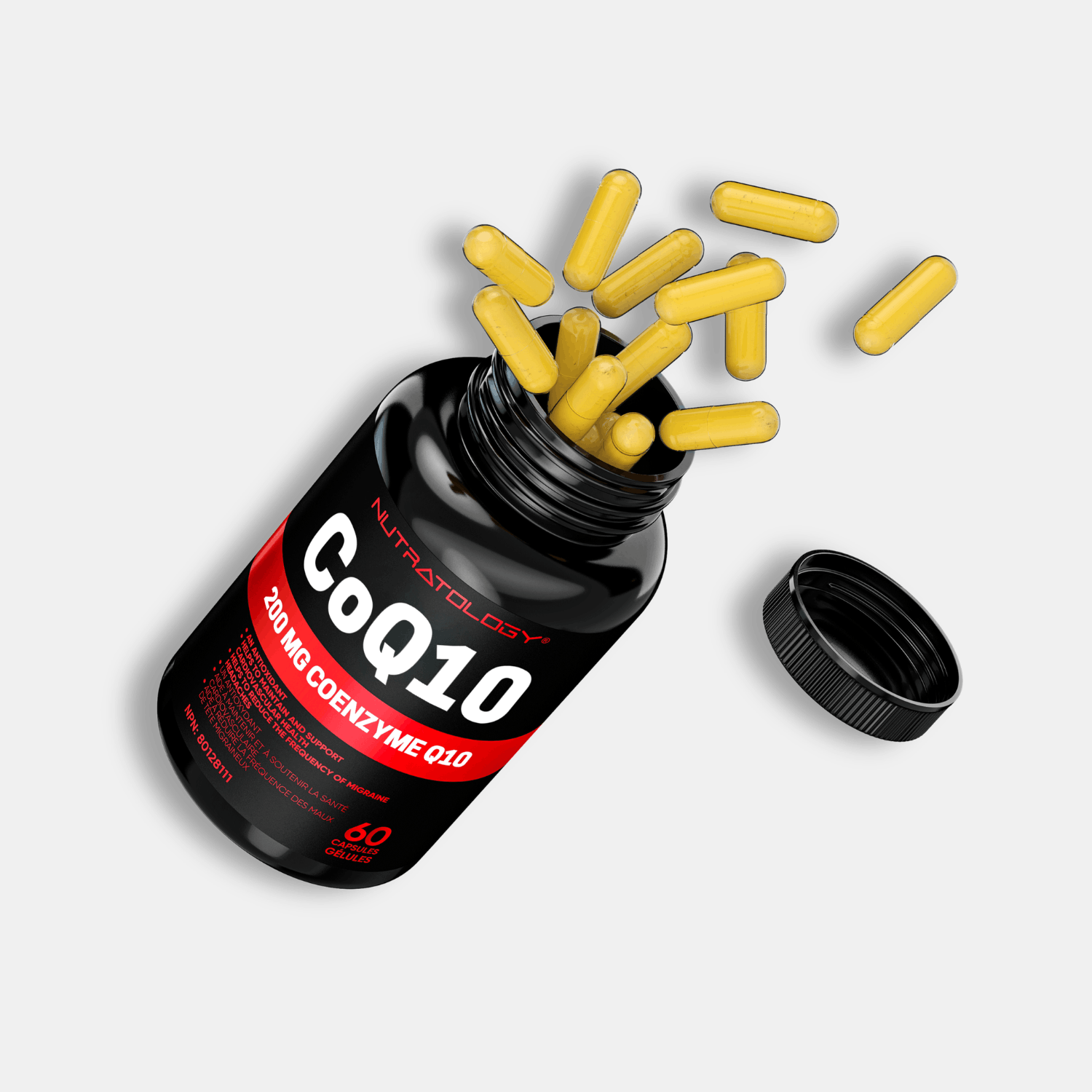 Nutratology CoQ10 Supplement - 60 Capsules