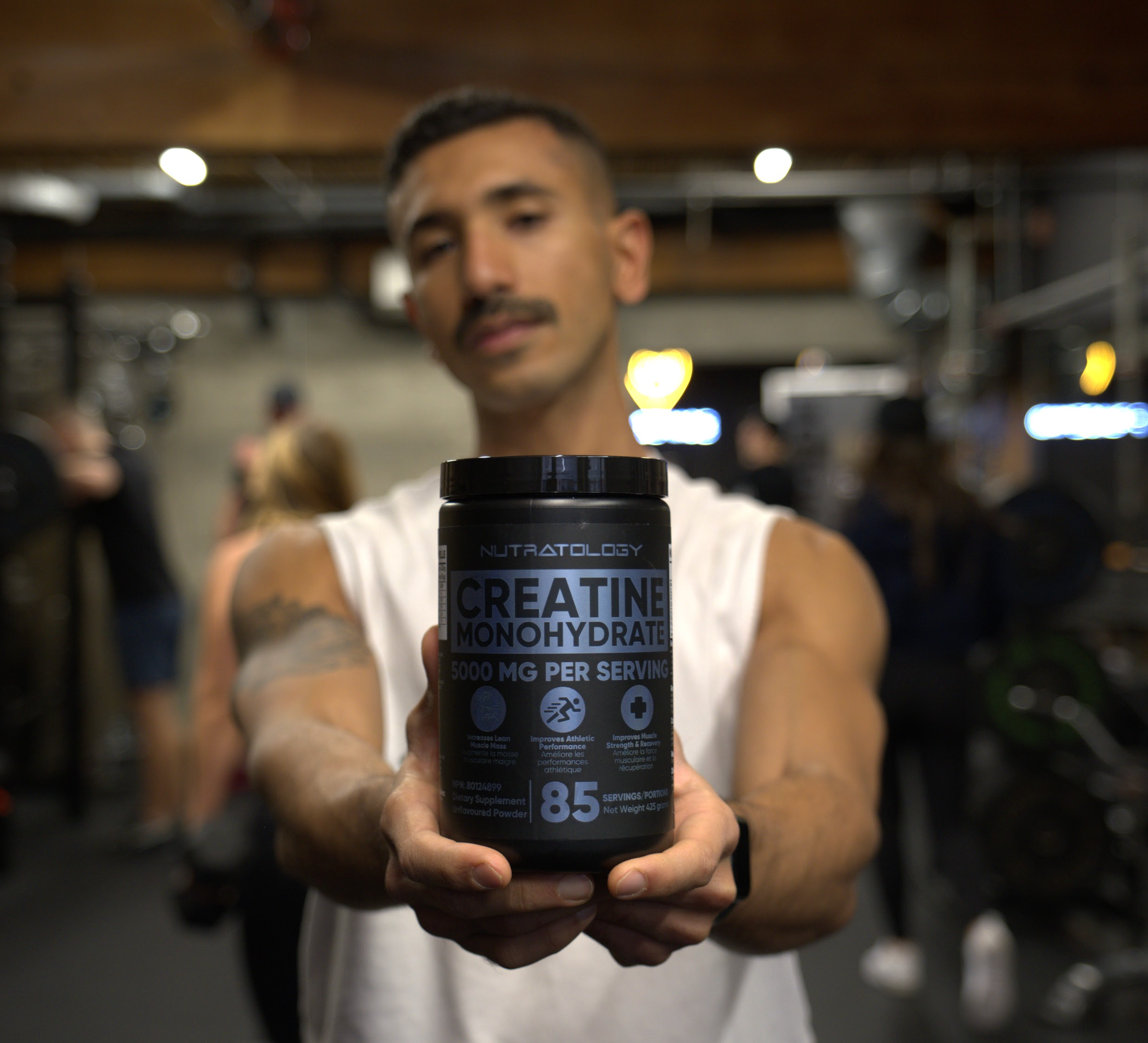 Holding Nutratology Creatine Supplement - Creatine Monohydrate - Creatine Monohydrate Powder
