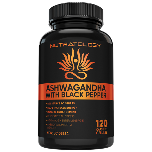 Ashwagandha with Black Pepper - 120 Capsules