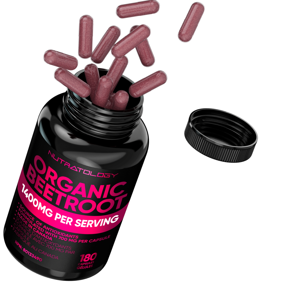 Nutratology Organic Beetroot 180 Capsules