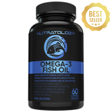 Nutratology Triple Strength Omega 3 Fish Oil - 60 Softgels