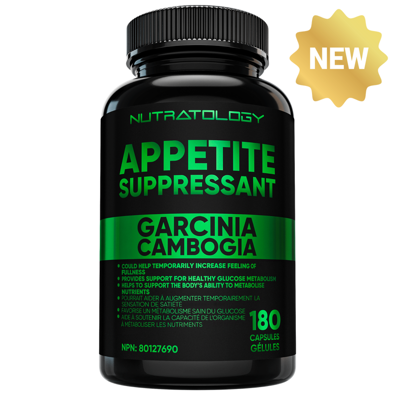 Nutratology Garcinia Cambogia Appetite Suppressant - 180 Capsules