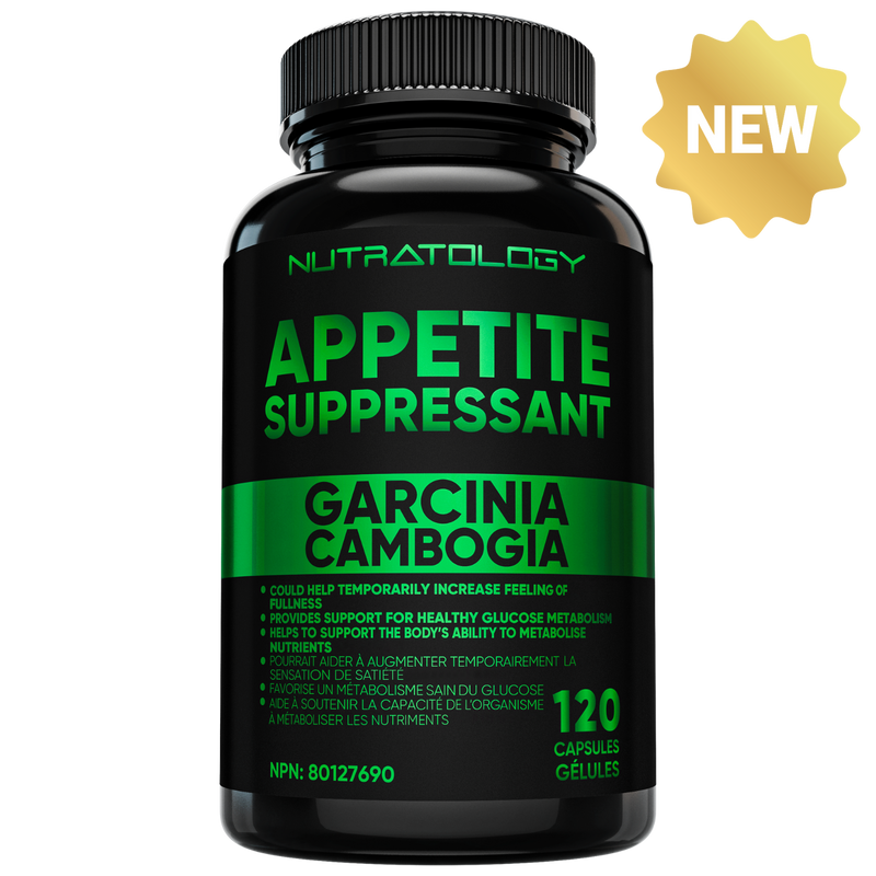 Nutratology Garcinia Cambogia Appetite Suppressant - 120 Capsules