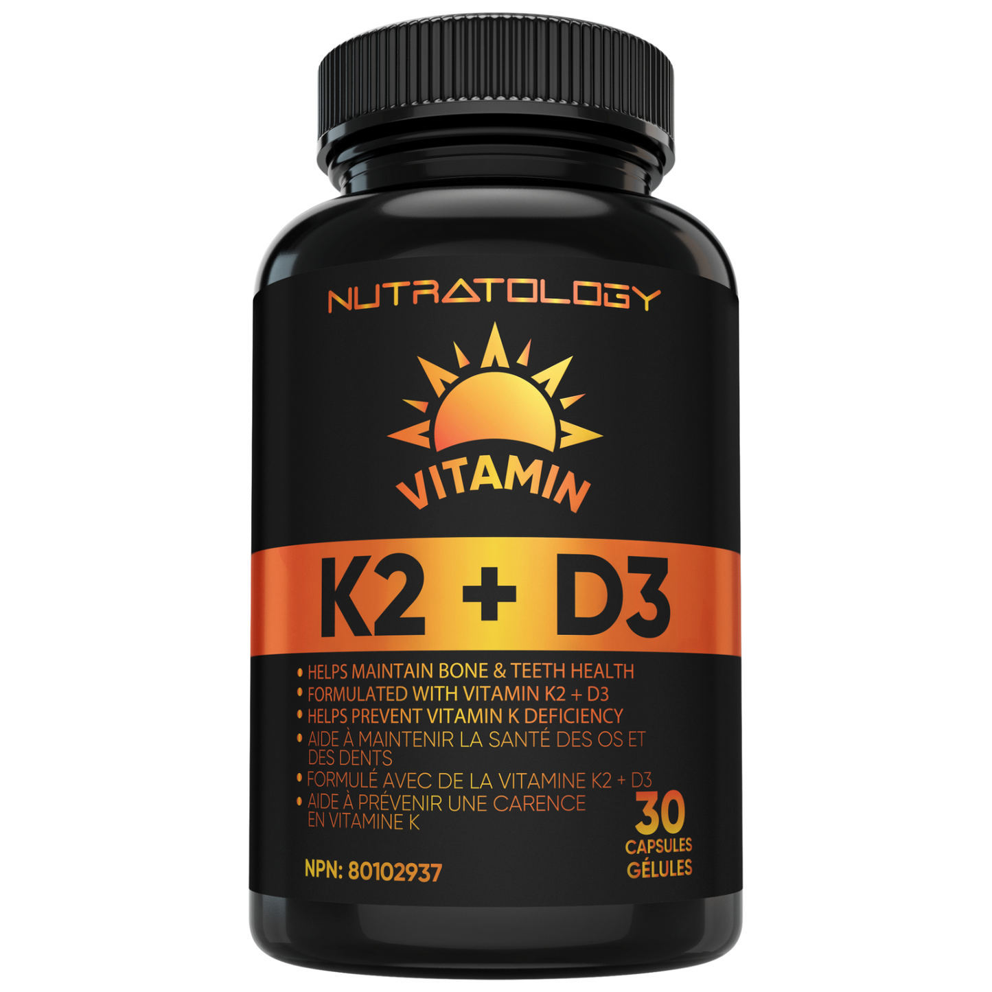 Vitamin K2 + D3 - 30 Ct