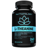 Nutratology L-Theanine Supplement - Supplements For Anxiety - Calming Supplements