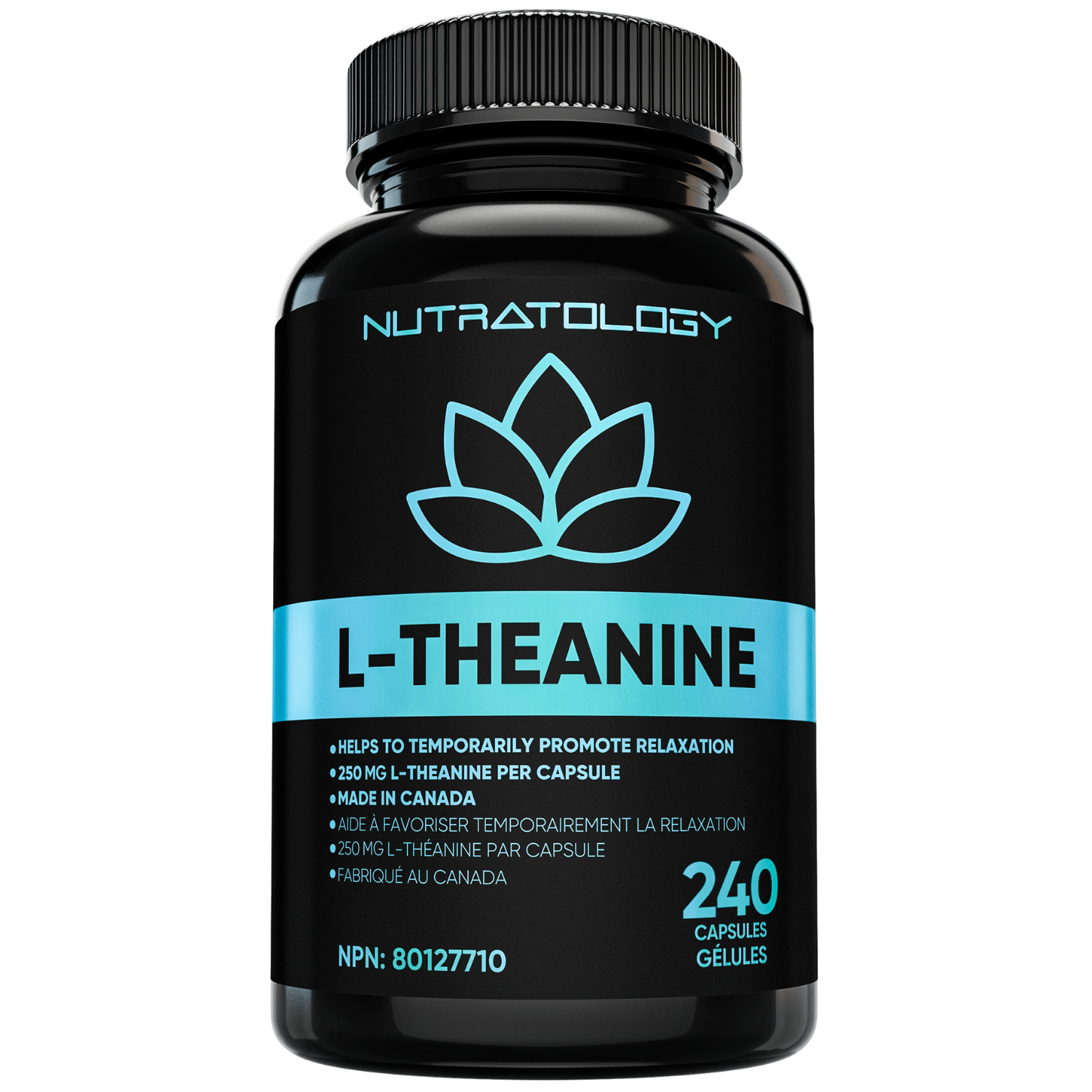 Nutratology L-Theanine Supplement - Supplements For Anxiety - Calming Supplements