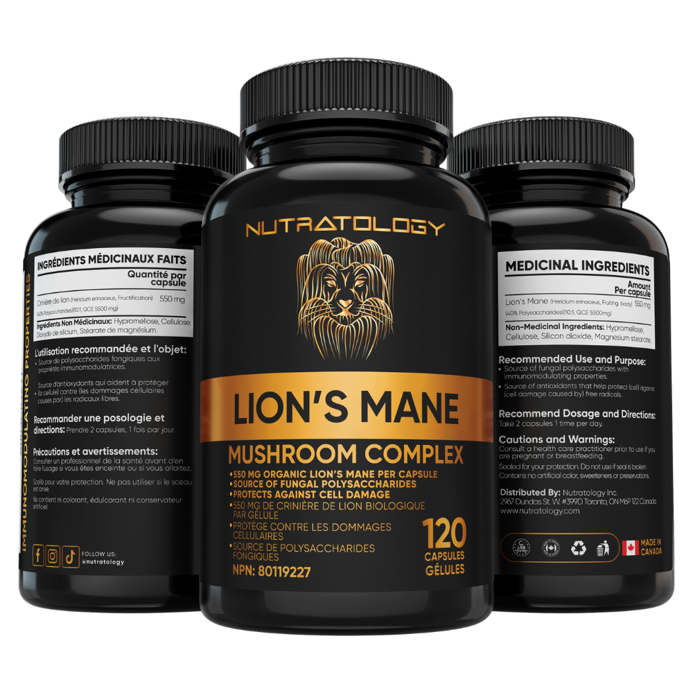 Lion's Mane Mushroom Complex - 120 Count