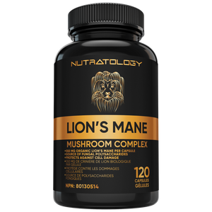 Nutratology Lion's Mane Supplement - Lion's Mane Mushroom Supplement - Cognitive Supplement