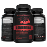 Nutratology Berberine Supplements - Berberine Supplements Canada - Lower Cholesterol Supplements - Blood Sugar Supplements 