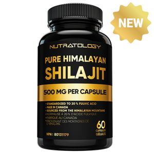 Nutratology Pure Himalayan Shilajit Capsules - 60 Capsules