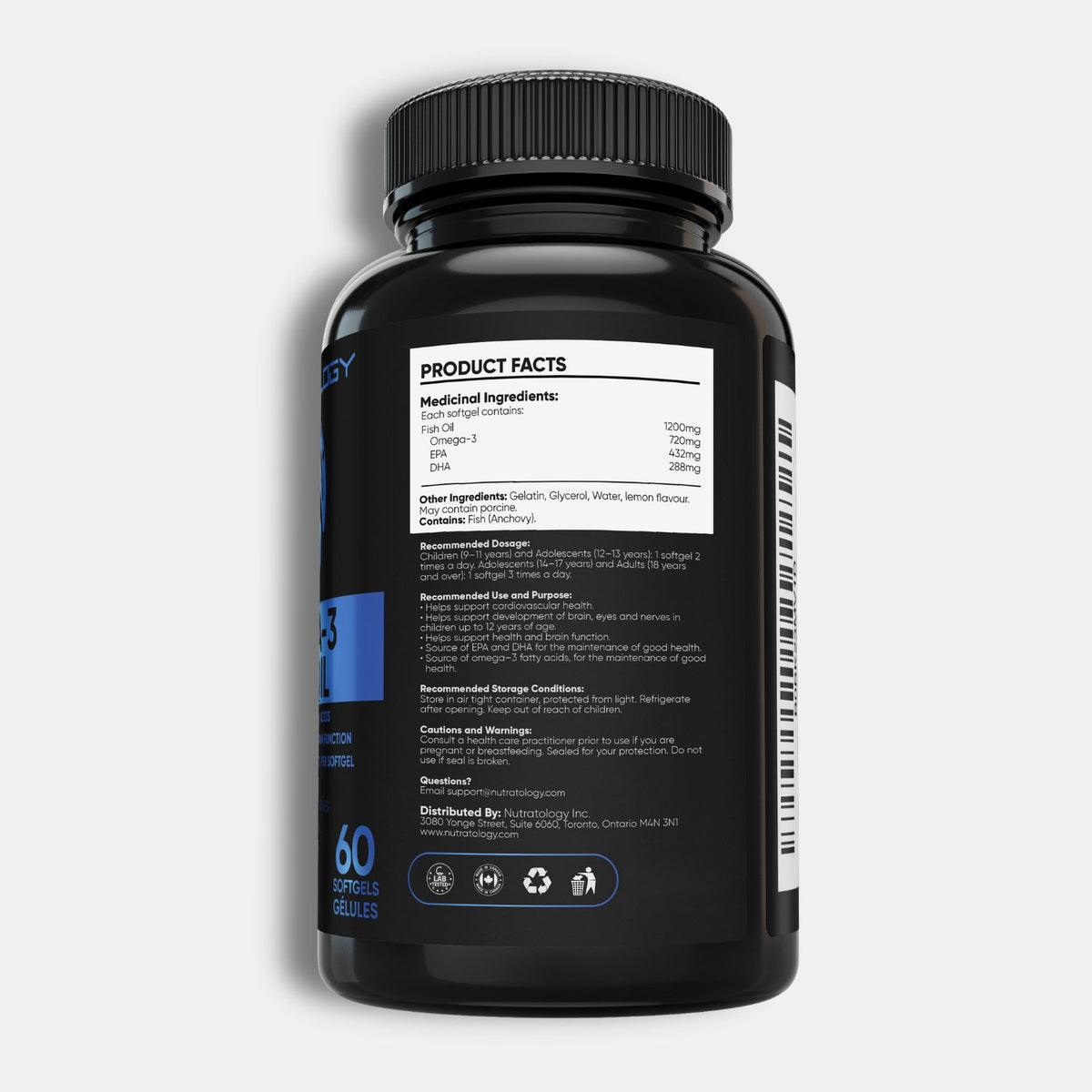 Buy Triple-Strength Omega 3 Fish Oil Supplements | Nutratology