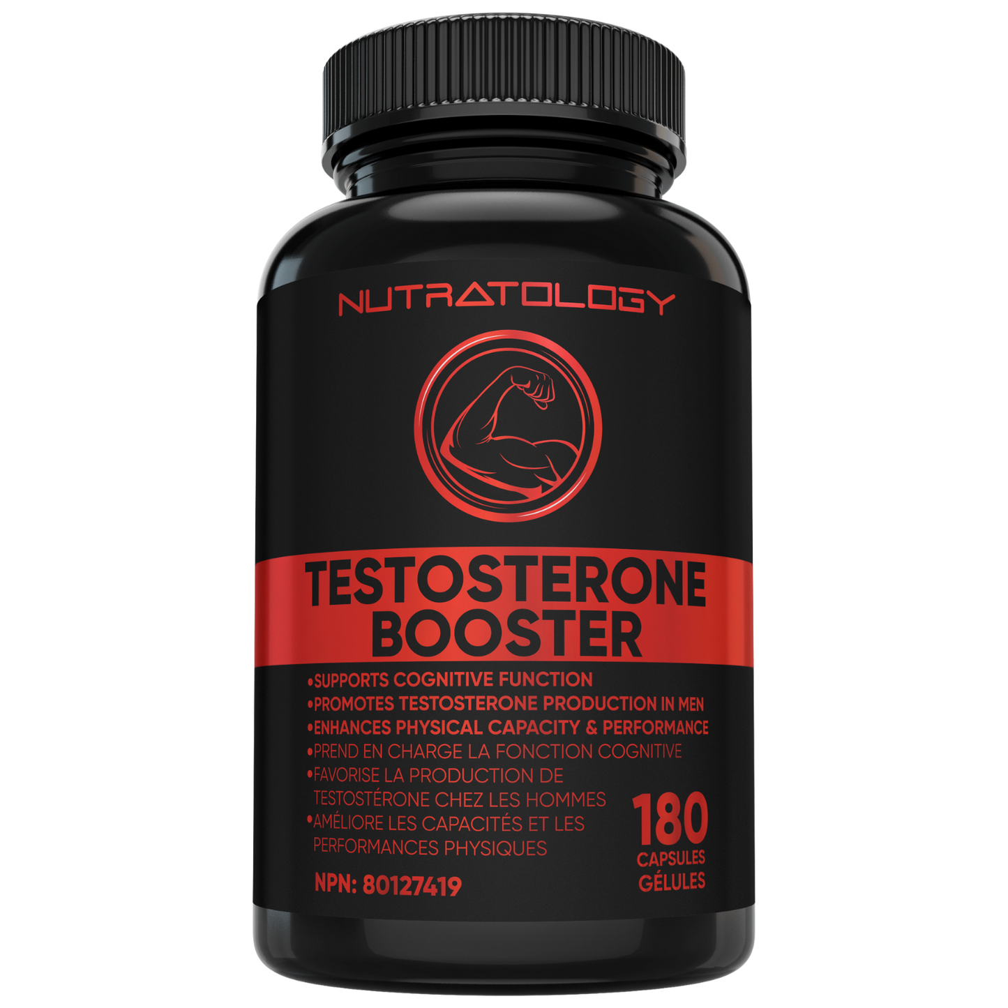Nutratology Testosterone Booster Supplement - Testosterone Supplement - Natural Testosterone Supplement
