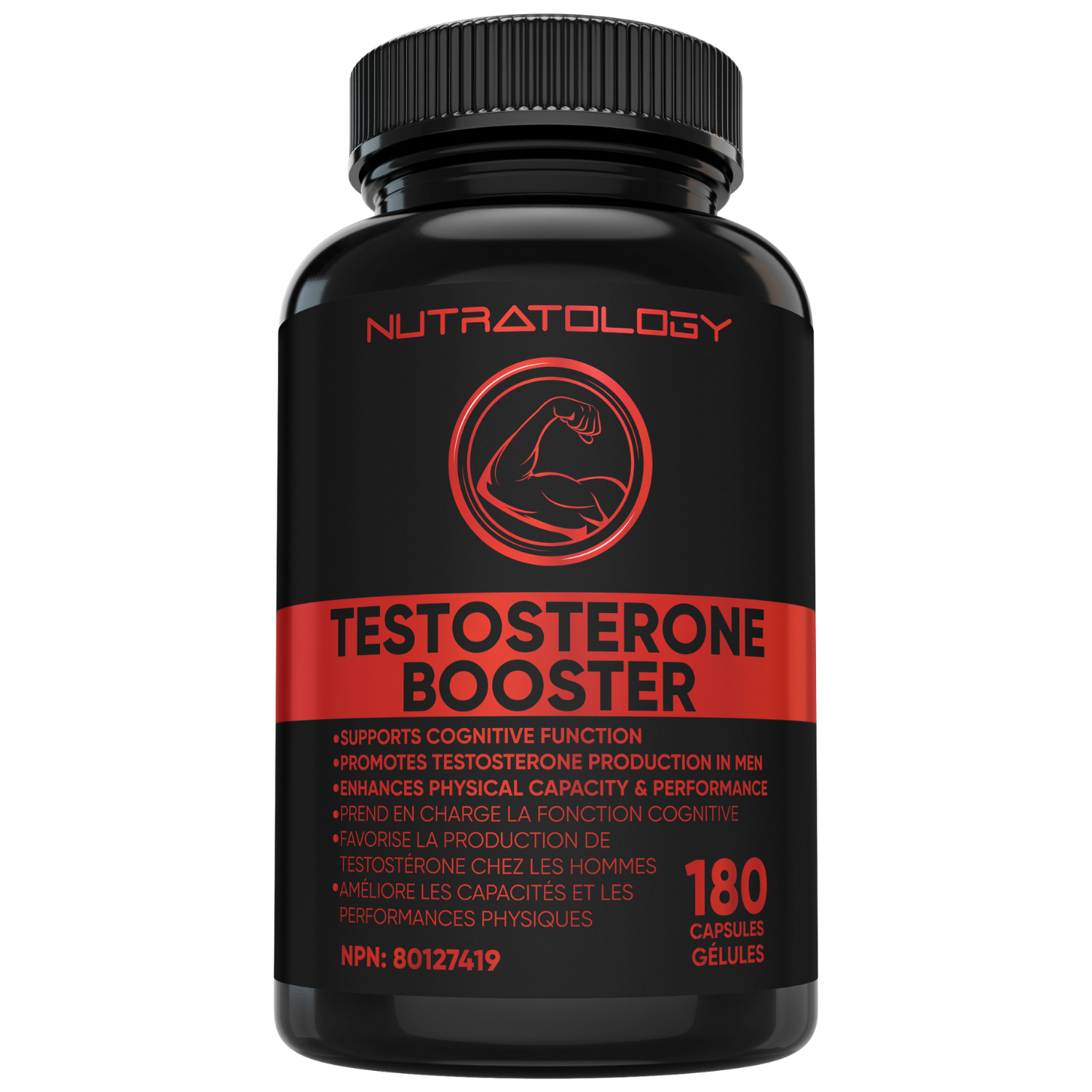 Nutratology Testosterone Booster Supplement - Testosterone Supplement - Natural Testosterone Supplement